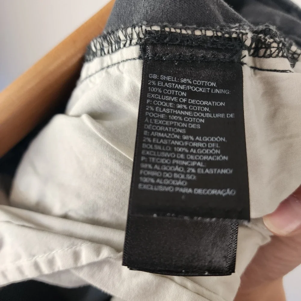 North Face Dark Gray Cargo Straight‎ Leg Pants Men's Size 34